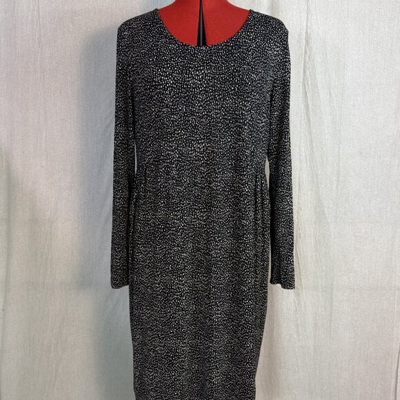 J. Jill Dresses & Skirts - J Jill Wearever Collection Dress Womens Size Large Knee Length Long Sleeve F733